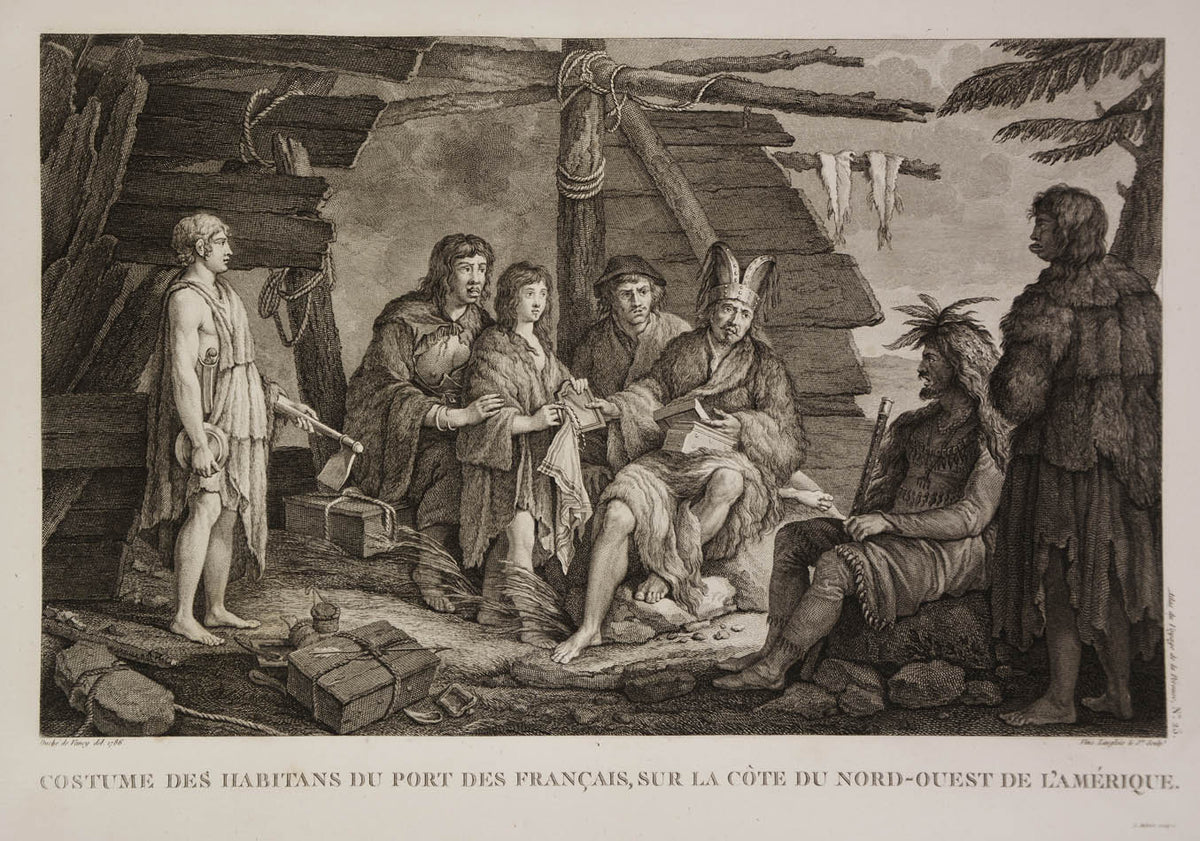 The first editin of one of the most important scientific explorations to the Pacific and Northwest Coast of America.  From a princely library.