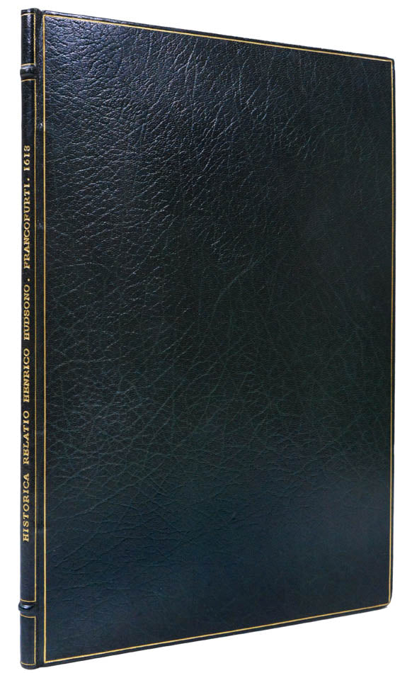 This part of de Bry's Petit Voyages includes the discovery of Hudson's Bay, the voyages of Linschoten, an account of de Quiros's voyage to Terra Australis.