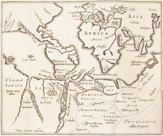 Hall's work is the earliest utopia set in Terra Australis and provided Swift for many ideas for 'Gullivery's Travels'.