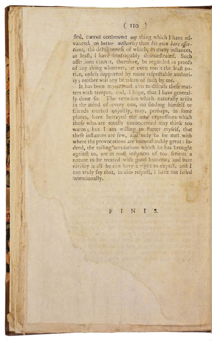 One of the rarest items concerning Captain Cook's second voyage.