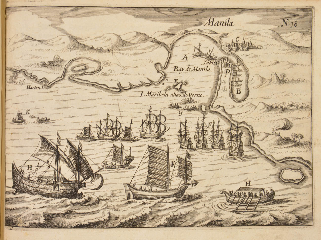 A book of primary importance.  The first Latin edition of the first circumnavigation to have the official support of the Dutch government.  