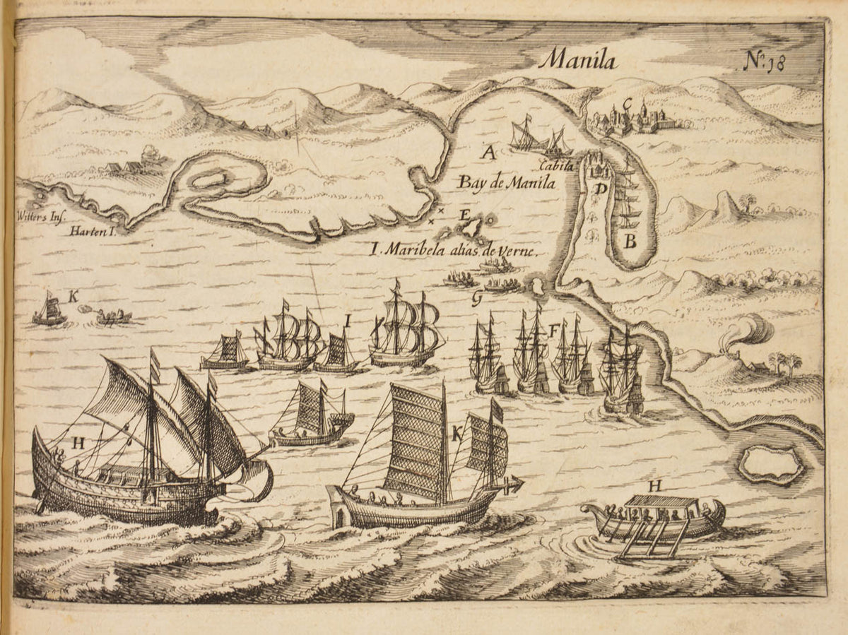 A book of primary importance.  The first Latin edition of the first circumnavigation to have the official support of the Dutch government.