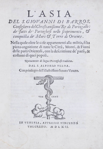 One of the first great accounts of European overseas exploration and colonisation.  Part one refers to Columbus, the discovery of the Americas and Brazils.