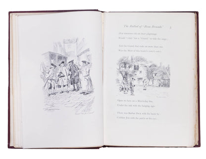 The first edition, first issue of this work by Austin Dobson, illustrated by Hugh Thomson, original cloth gilt, in rare original printed dust-jacket.