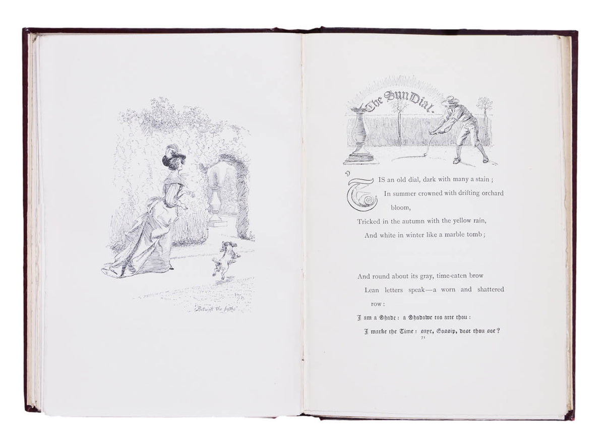 In the style of the Cranford series, with elaborate gilt-pictorial cloth, this copy also in the highly scarce original dust-jacket, a fine copy.