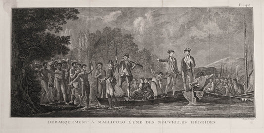 After plate 60 in the official account of Cook's second voyage.  