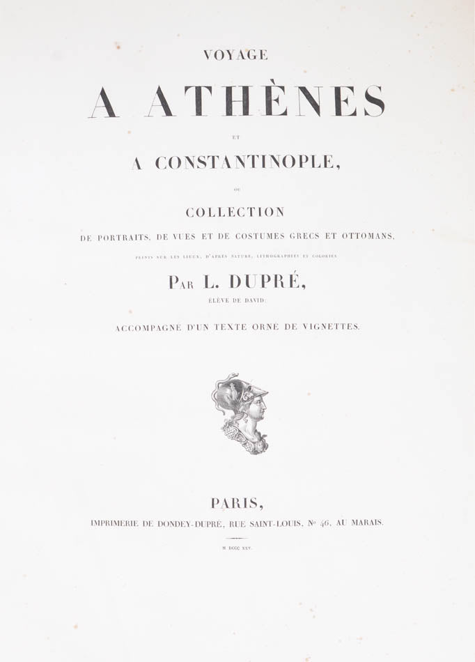 First edition of the finest colour plate book ever produced on Greece and Turkey