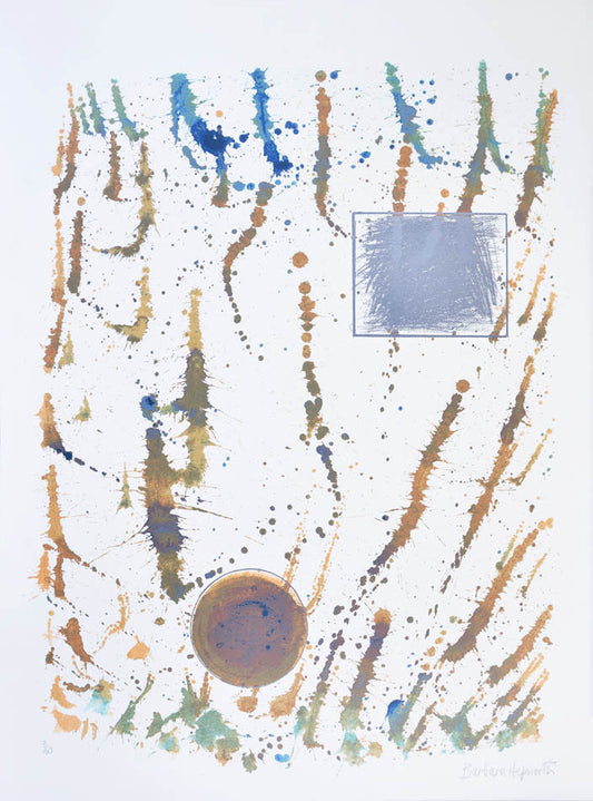 Showcasing her incredible graphic, the artist said of her 'Opposing Forms' that the drawings were 'sculptures born in the disguise of two dimensions'.