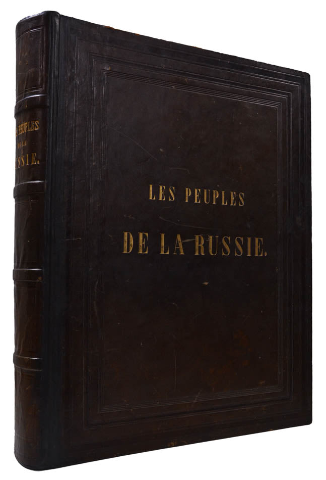 First edition of this striking work: 'L'ouvrage est tres rare et c'est l'un des plus beaux sur les differents costumes des peuplades de la Russie'. 
