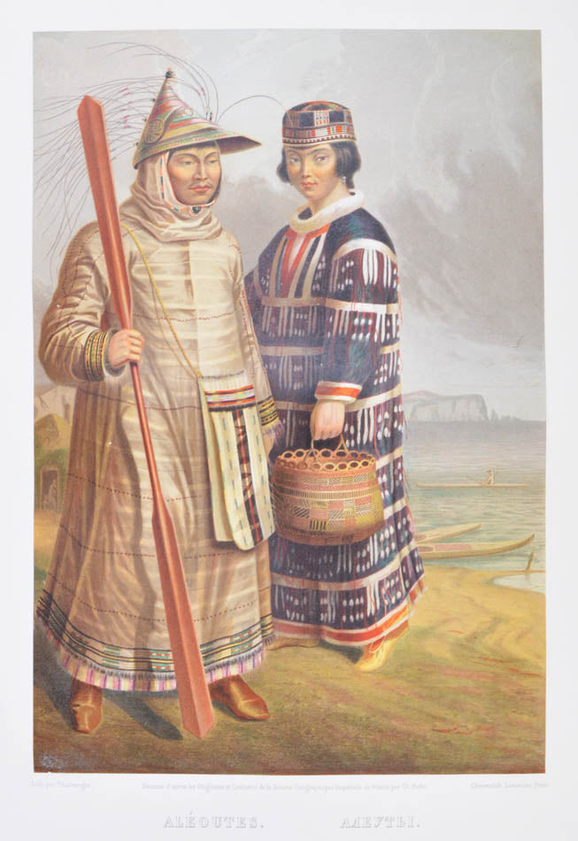 First edition of this striking work: 'L'ouvrage est tres rare et c'est l'un des plus beaux sur les differents costumes des peuplades de la Russie'. 