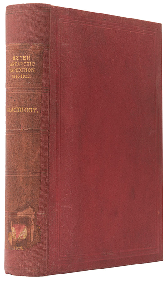 Glaciology is the best illustrated of all the Terra Nova publications, and includes numerous photographs by Herbert Ponting. 