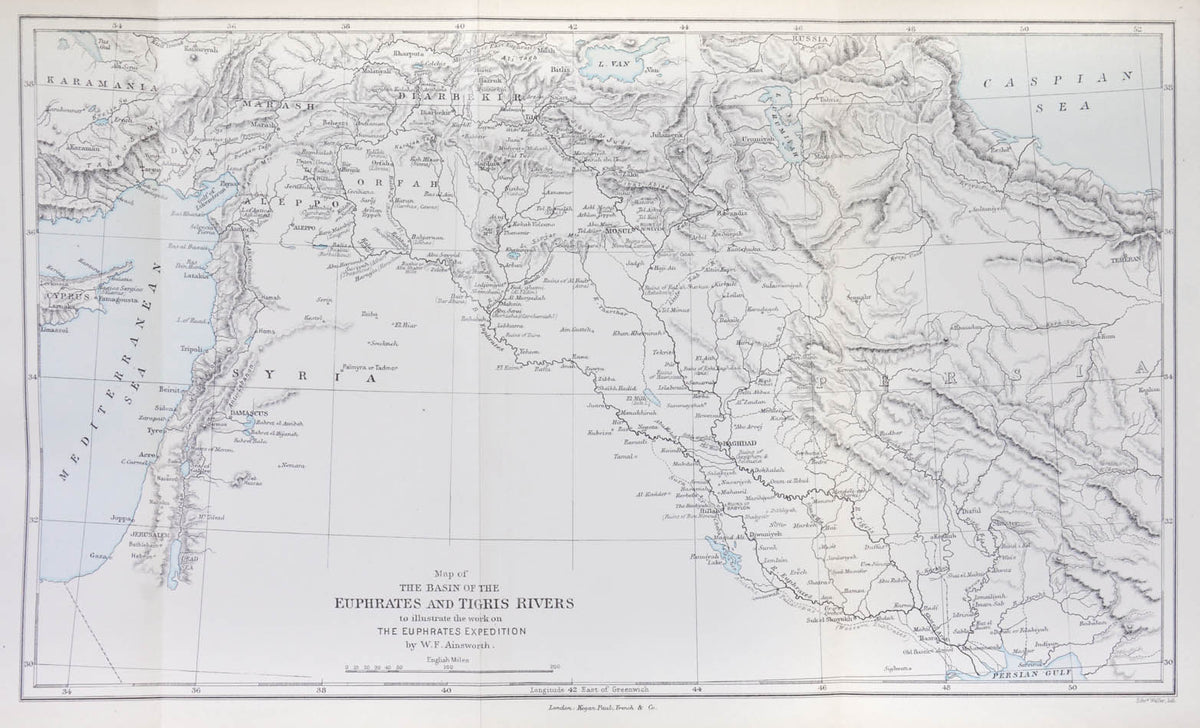 Ainsworth was attached to the Euphrates River section of the expedition An excellent supplement to Chesney's account of the same expedition.
