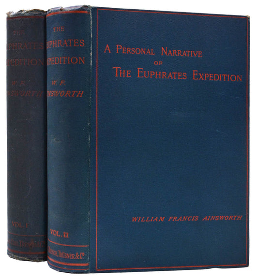Ainsworth was attached to the Euphrates River section of the expedition An excellent supplement to Chesney's account of the same expedition.