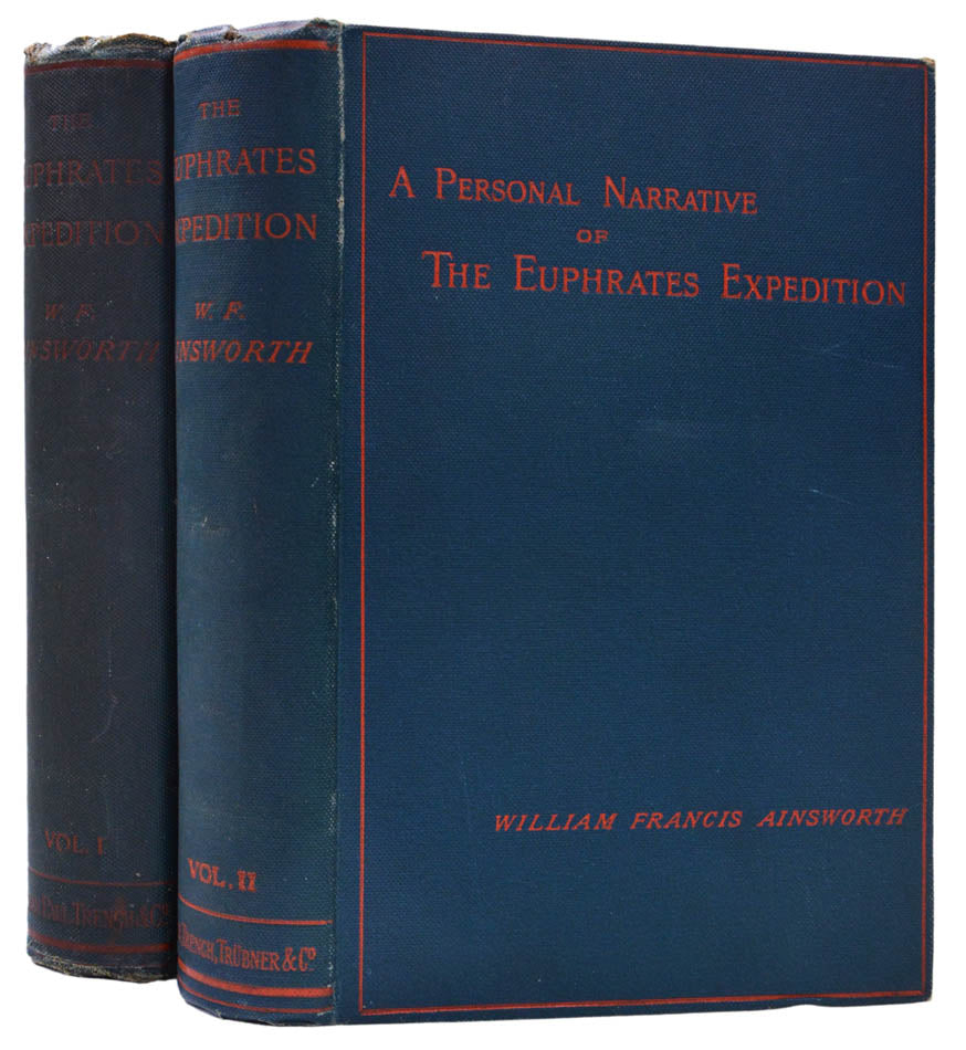 Ainsworth was attached to the Euphrates River section of the expedition An excellent supplement to Chesney's account of the same expedition.