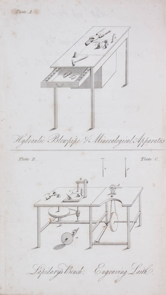 Scarce work by the Derbyshire mineralogist and gem merchant