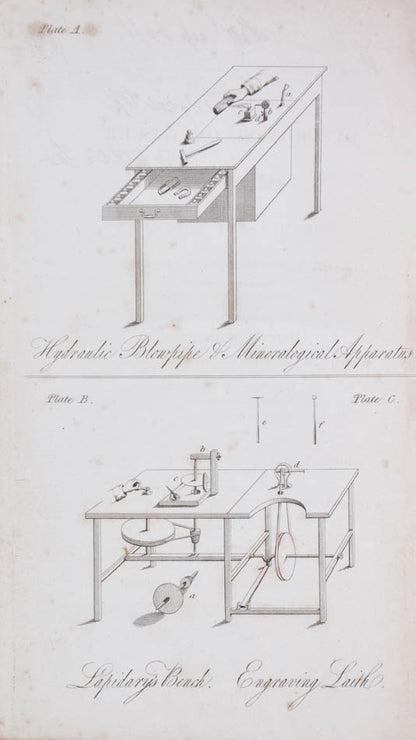 Scarce work by the Derbyshire mineralogist and gem merchant