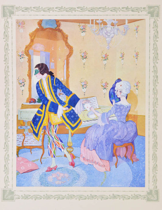 A handsomely bound example of Brunelleschi's illustrated edition of three works by the French dramatist, poet & novelist Alfred de Musset.