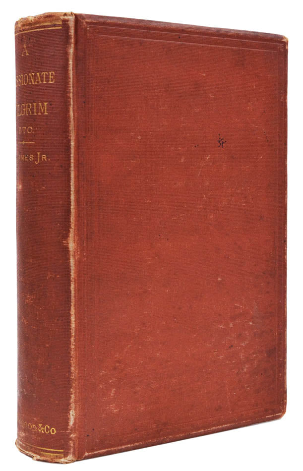 A very good first edition example of the first book by Henry James. One of approximately 1500 copies with the correct imprint on the spine.