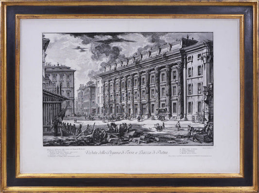 A Group of Four Views of Rome: