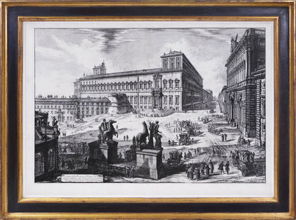 Dogana di Terra a Piazza di Pietra, Fontana di Trevi, Piazza Navona, S. Giovanni in Laterano, Basilica Vaticana, Piazza di Monte Cavallo