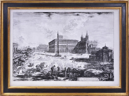 Dogana di Terra a Piazza di Pietra, Fontana di Trevi, Piazza Navona, S. Giovanni in Laterano, Basilica Vaticana, Piazza di Monte Cavallo