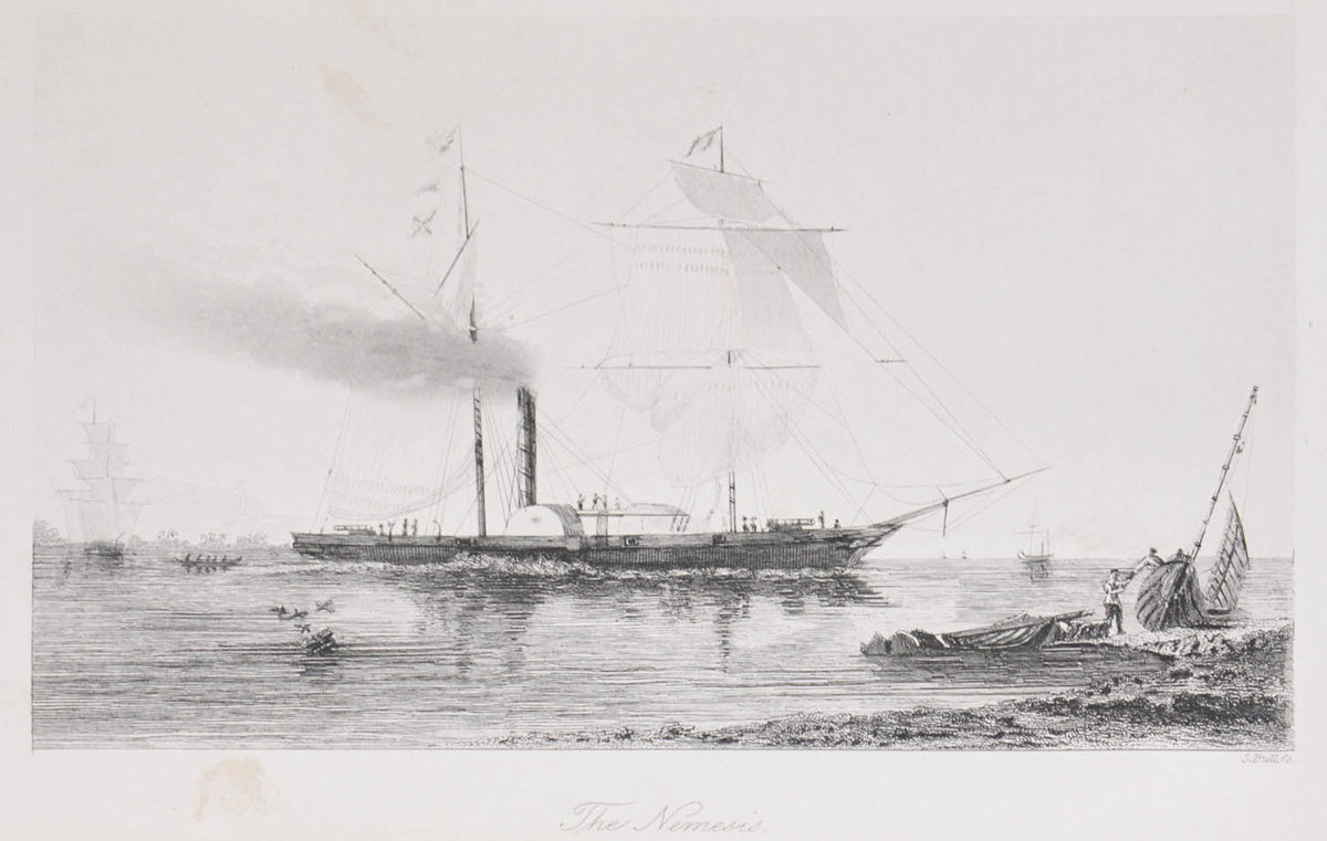 Important account of the First Opium War. Includes a fine map of Hong Kong.