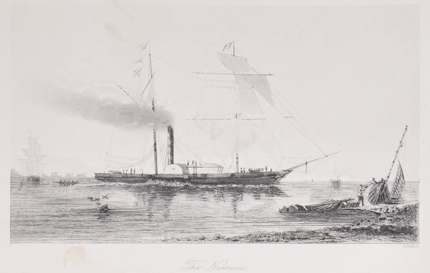 Important account of the First Opium War. Includes a fine map of Hong Kong.