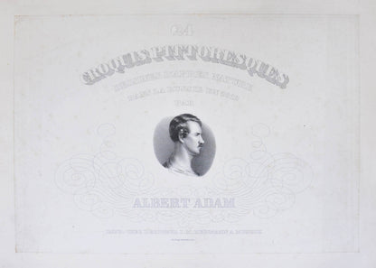 Of the utmost rarity. Albrecht Adam (1786-1862) was the official artist of Napoleon's Grand Armée on its Moscow campaign of 1812. 