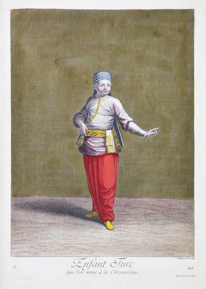 An exceptional example of Recueil de cent Estampes by Jacques Le hay and Charles de Feriol.