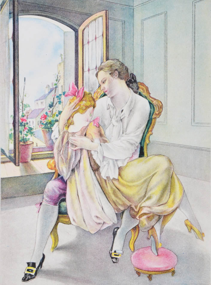 An attractive example of Brunelleschi's work, illustrating his appreciation & understanding of costume as well as his flair for the erotic.