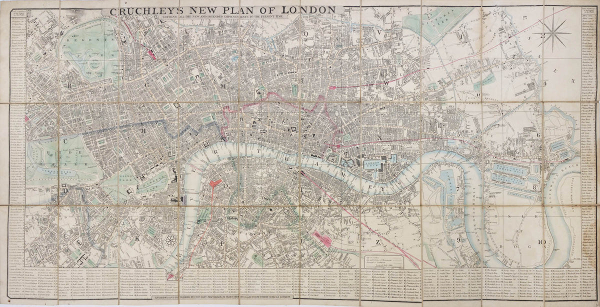 Cruchley's new plan of London