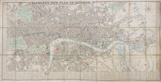 Cruchley's new plan of London