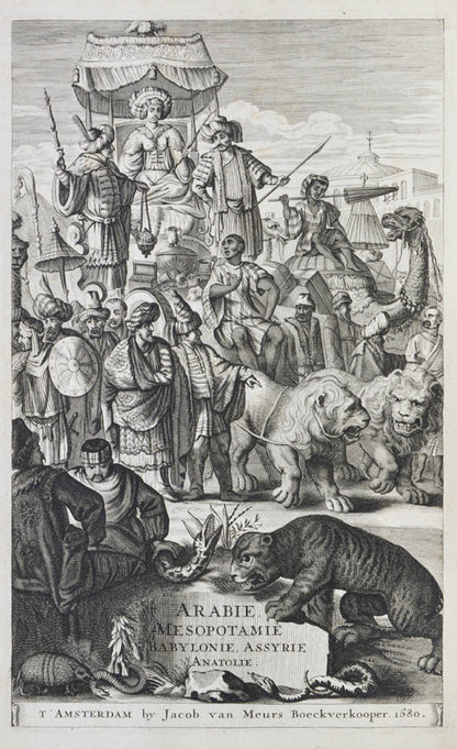 Includes views of Aden, Mocha, Muskat, Bagdad, Babel, Nineveh, Abydos, Smyrna, Magnesia, and Ephesus