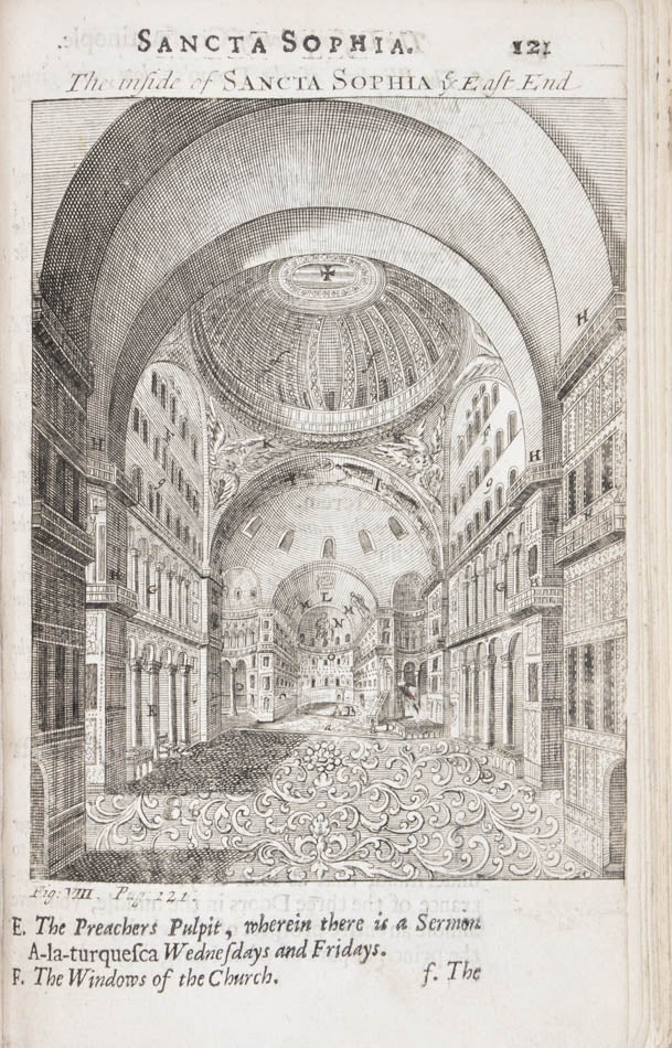 An important work. Grelot was the first to prepare detailed plans of St. Sophia and other monuments in Constantinople.