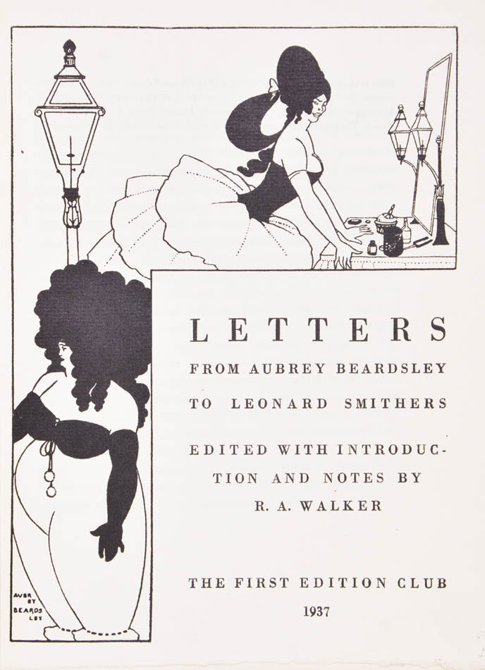 This comprises 188 letters written by the artist to his publisher, printed by Chiswick Press