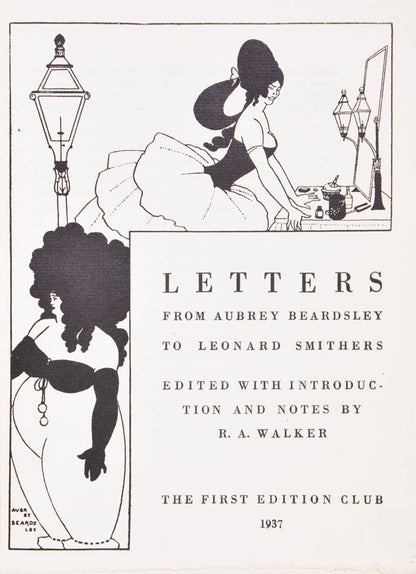 This comprises 188 letters written by the artist to his publisher, printed by Chiswick Press
