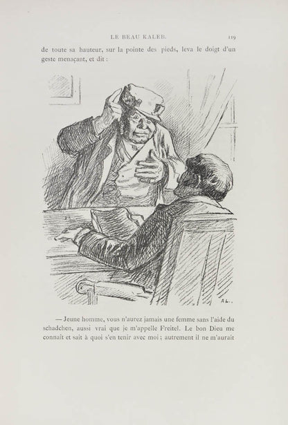 Richly illustrated volume of stories of the 19th century Jews of Galicia. From an edition of 125. 