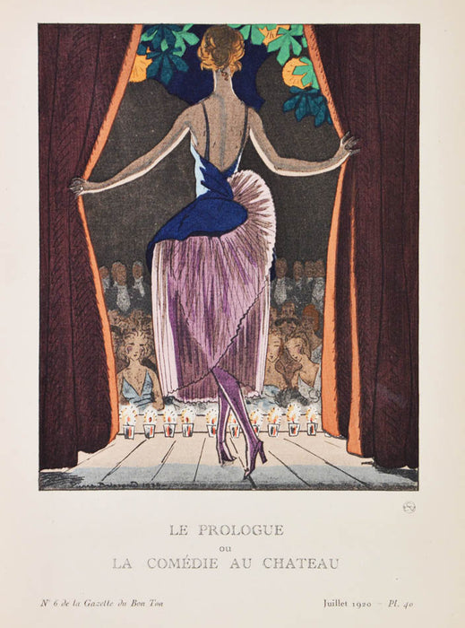 Sans sa voiture (La Gazette du Bon ton, n°8-9. Été 1915 ) - First edition 