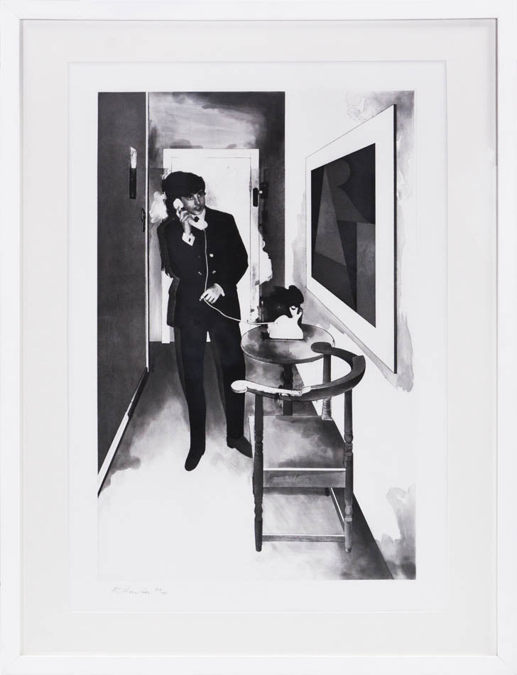 The title is from a song of the 1960s by The Kinks. The image is from a fashion photograph Hamilton found in a dustbin and kept for future use. 