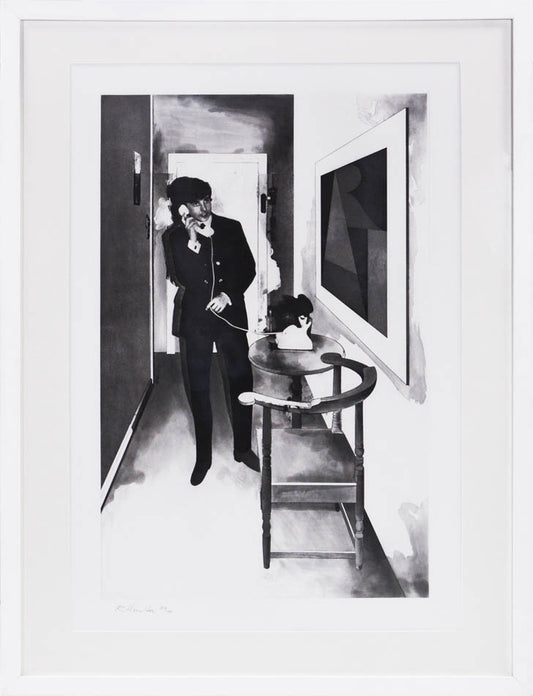 The title is from a song of the 1960s by The Kinks. The image is from a fashion photograph Hamilton found in a dustbin and kept for future use. 