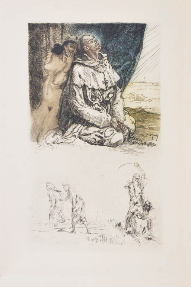 With an original drawing by Blobel-Riche and manuscript essay from Pierre Benoit.