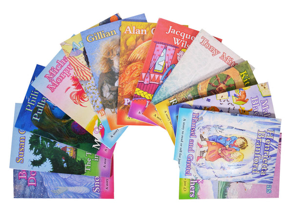 A rare complete set of this wonderful series of books for children, comprising fairy & folk tales retold by notable authors & illustrators; 13 vols, signed