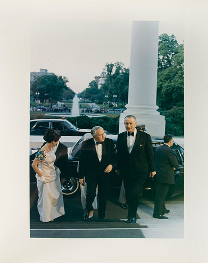 An important album relating to the Wilson's visit to the US during Johnson's presidency;  comprising roughly 70 photographs.