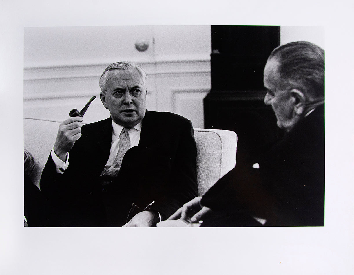 An important album relating to the Wilson's visit to the US during Johnson's presidency;  comprising roughly 70 photographs.